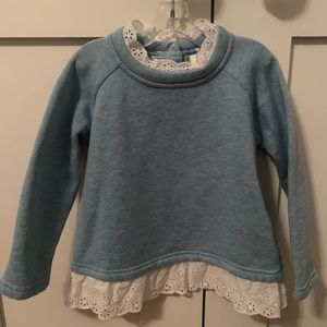 Mini Boden dressy sweatshirt
